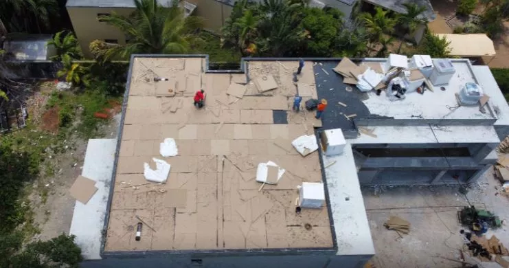 Flat Roof -installation-Roofing Contractor in Miami Dade Fl install and repair