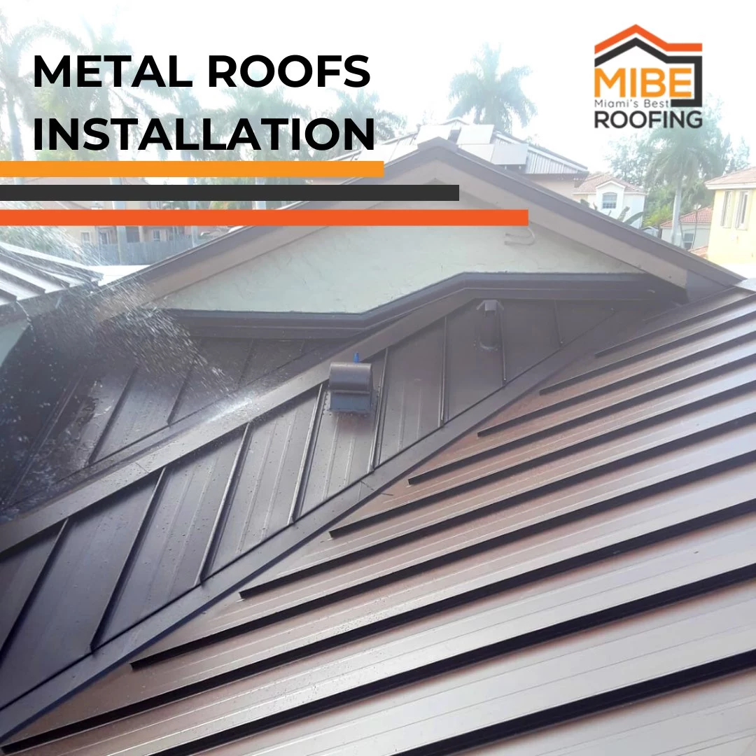 Metal Roof Installation Miami Dade install and repair-Miami Roofing Contractor - Roofing Company -Roofers in Miami