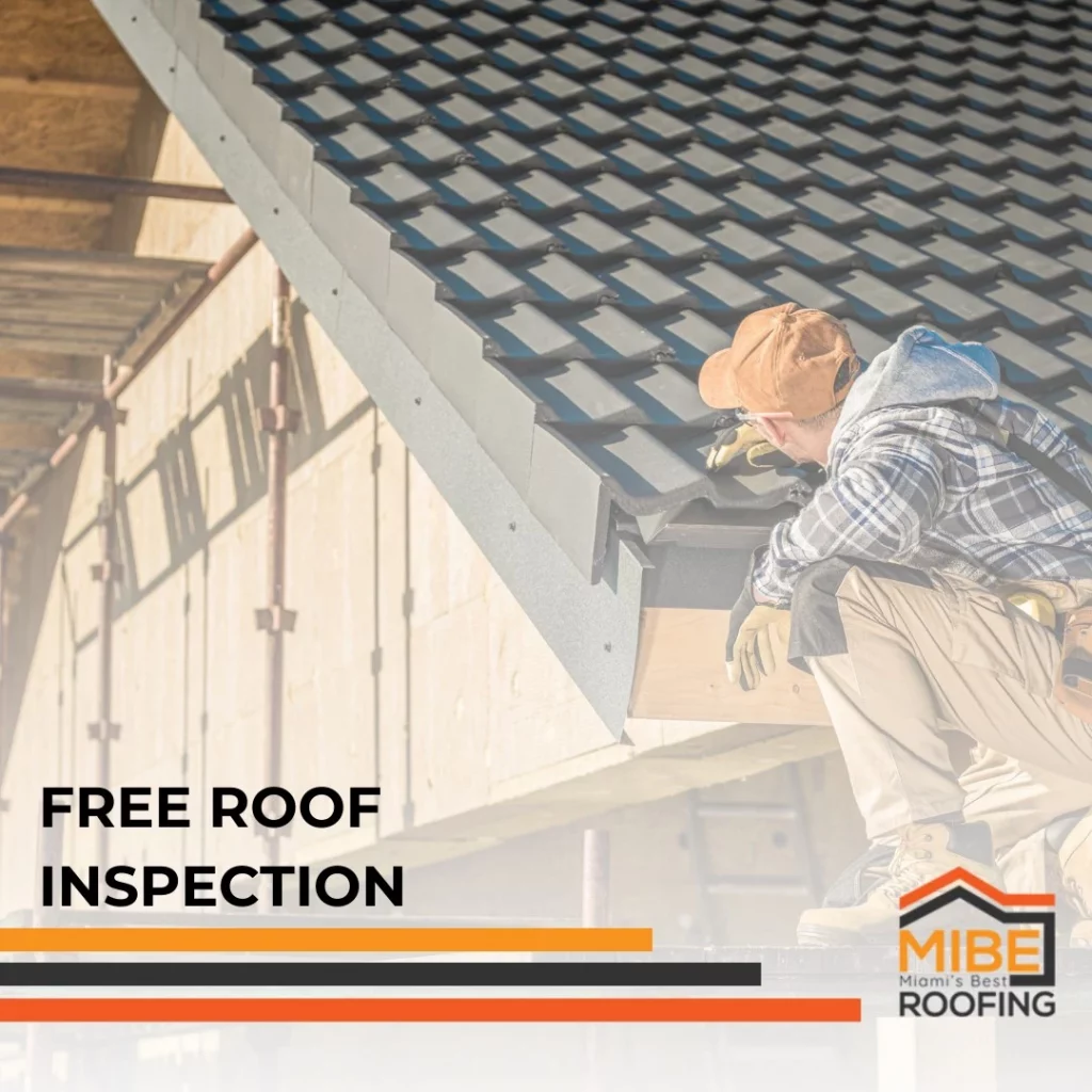 free inspection Roofing Contractor in Miami Fl install and repair