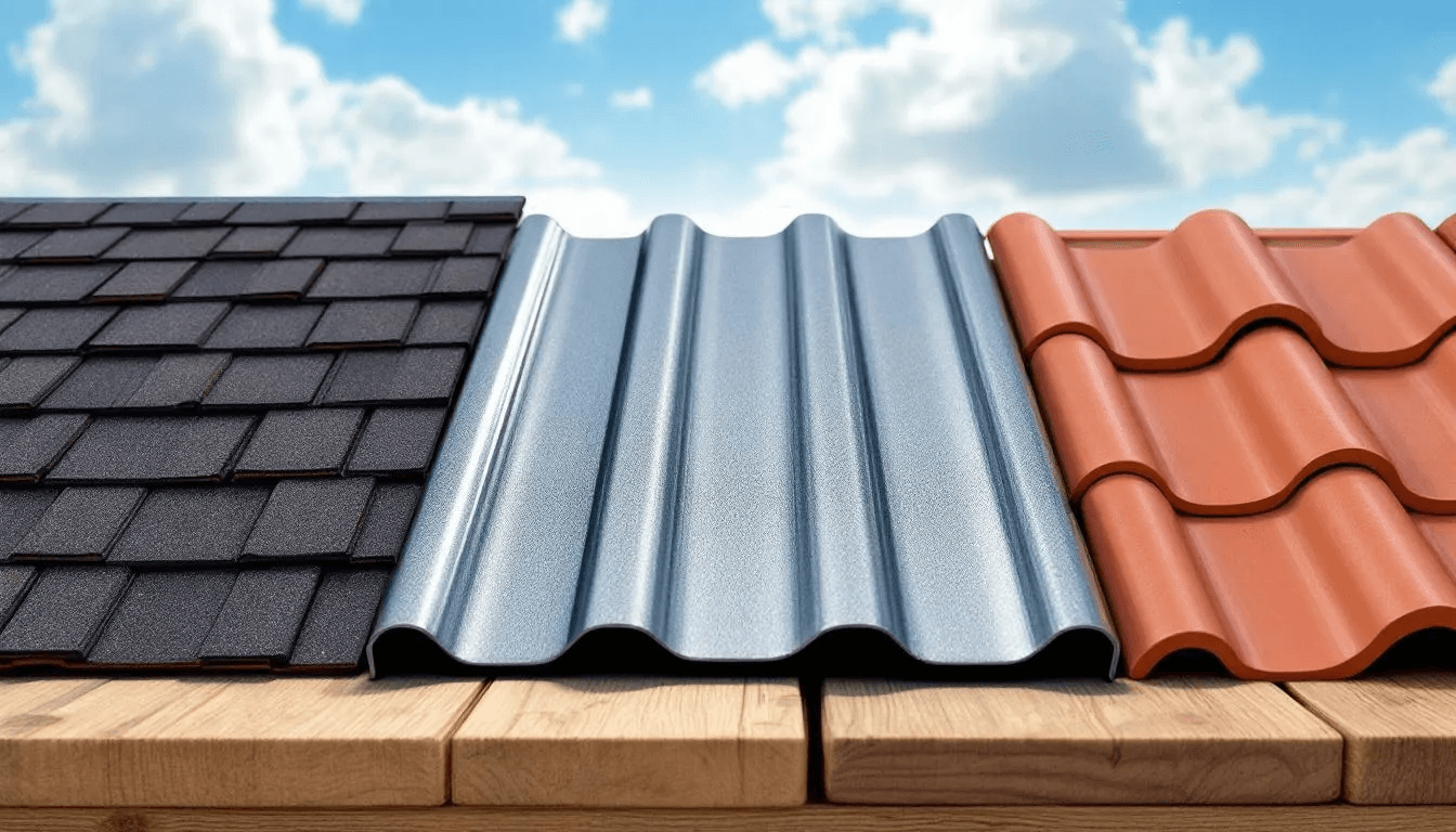 In the image, various roofing materials suitable for Miami's climate are displayed, showcasing options for both residential and commercial roofing. The materials emphasize durability and energy efficiency, highlighting the expertise of local roofing contractors in providing quality roof repairs and replacements tailored to the unique needs of the South Florida region.