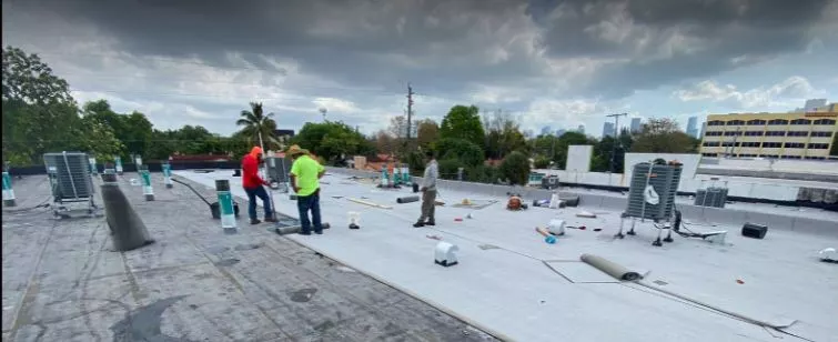 Residential and commercial flat roofing Miami-Dade
