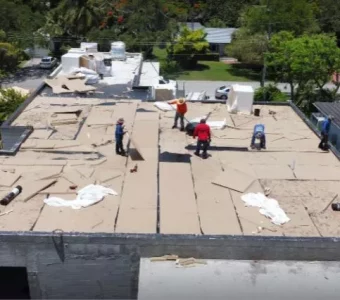 Commercial Roofing Contractor in Miami Dade Florida install and repair
